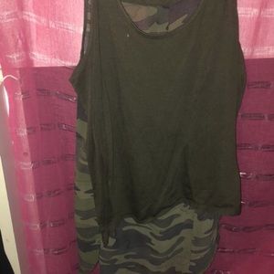 Sheer Camo Tank